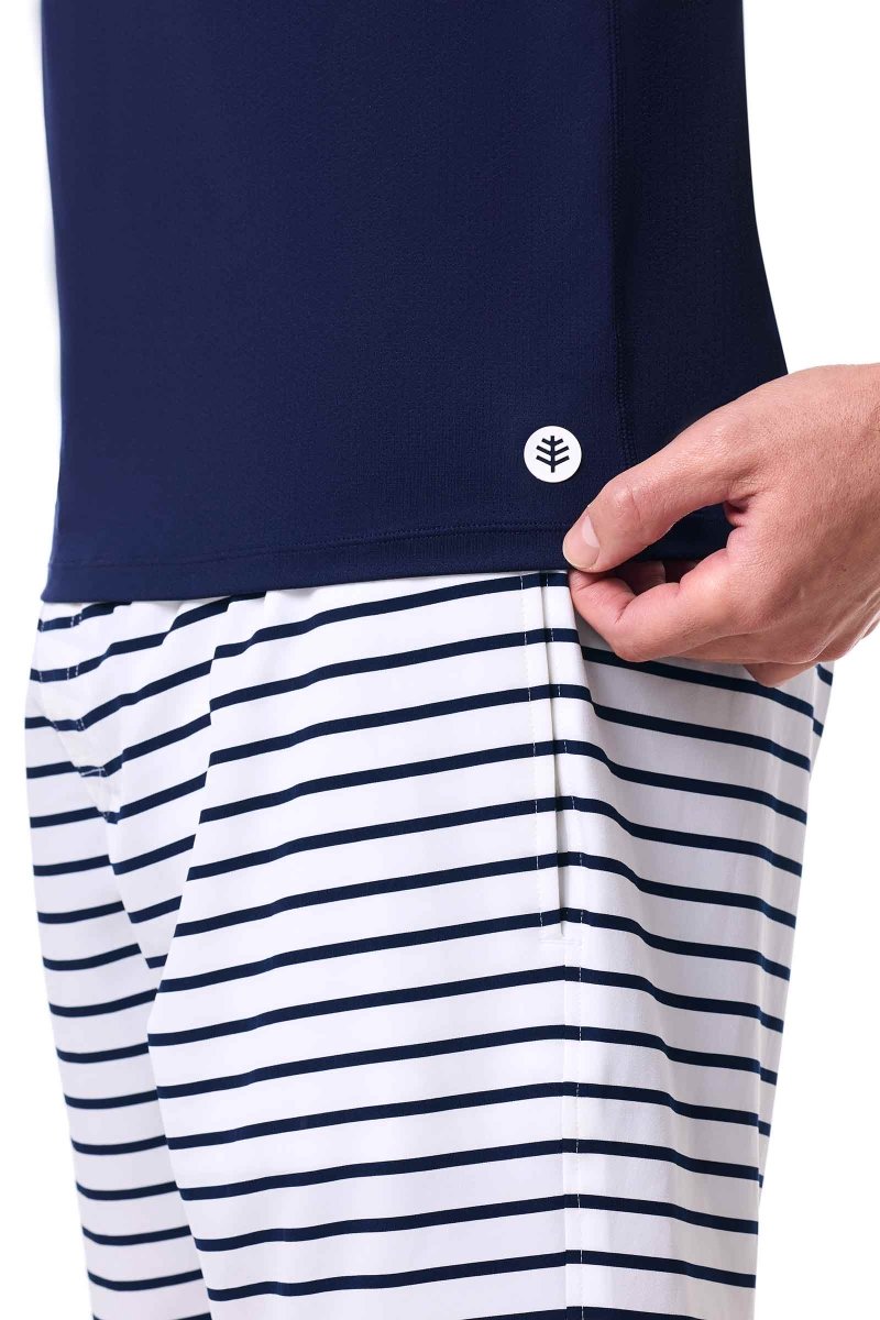 Men's Dade Swim Tank | Navy - Lazy Paper Club