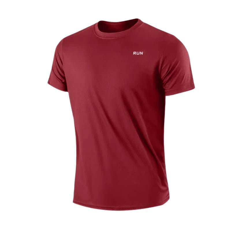 Men's Quick Dry Moisture Wicking Gym T-Shirt Round Neck Lightweight - #Lazy Paper Club#