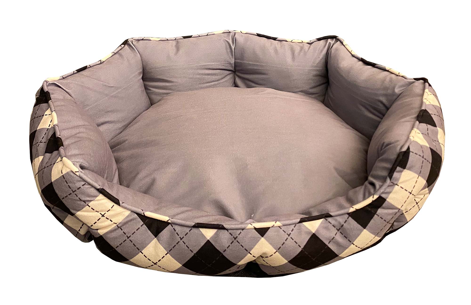 Mink Tufted Euro Cuddler Bed For Dogs & Cats Dog Supplies > Dog Beds - Lazy Paper Club