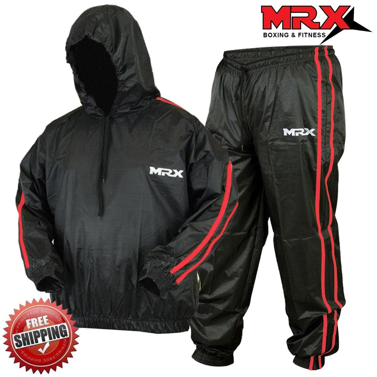 MRX Mens Sauna Sweat Suit Weight Loss Slimming Gym Training Boxing MMA Sauna Suit - Lazy Paper Club