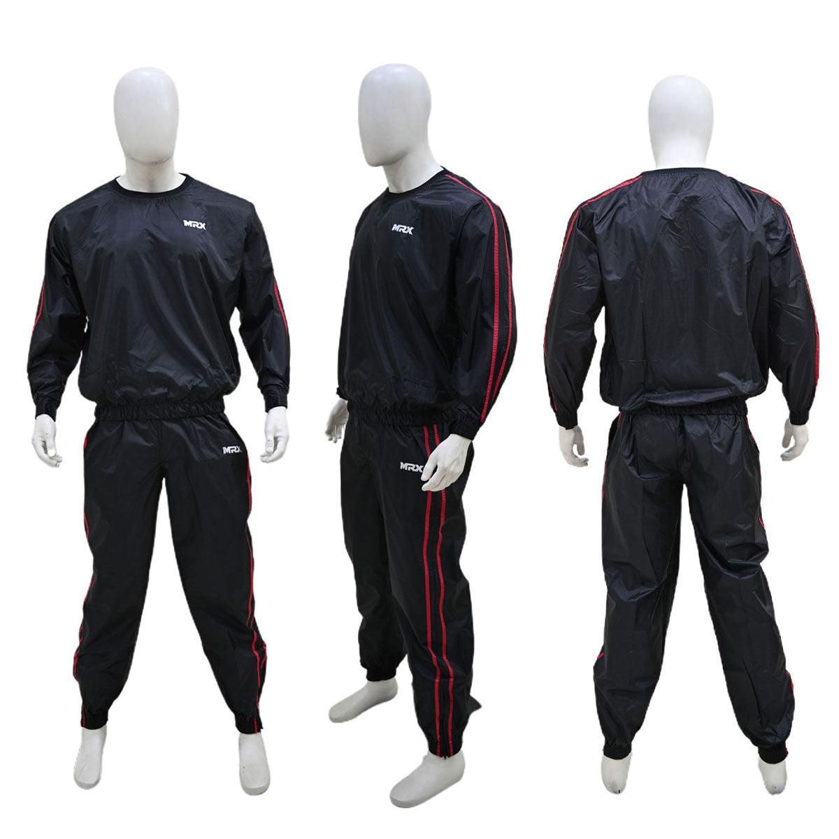 MRX Mens Sauna Sweat Suit Weight Loss Slimming Gym Training Boxing MMA Sauna Suit - Lazy Paper Club