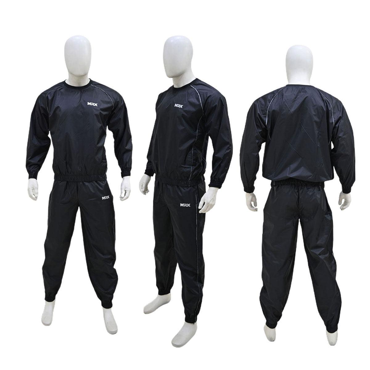 MRX Mens Sauna Sweat Suit Weight Loss Slimming Gym Training Boxing MMA Sauna Suit - Lazy Paper Club