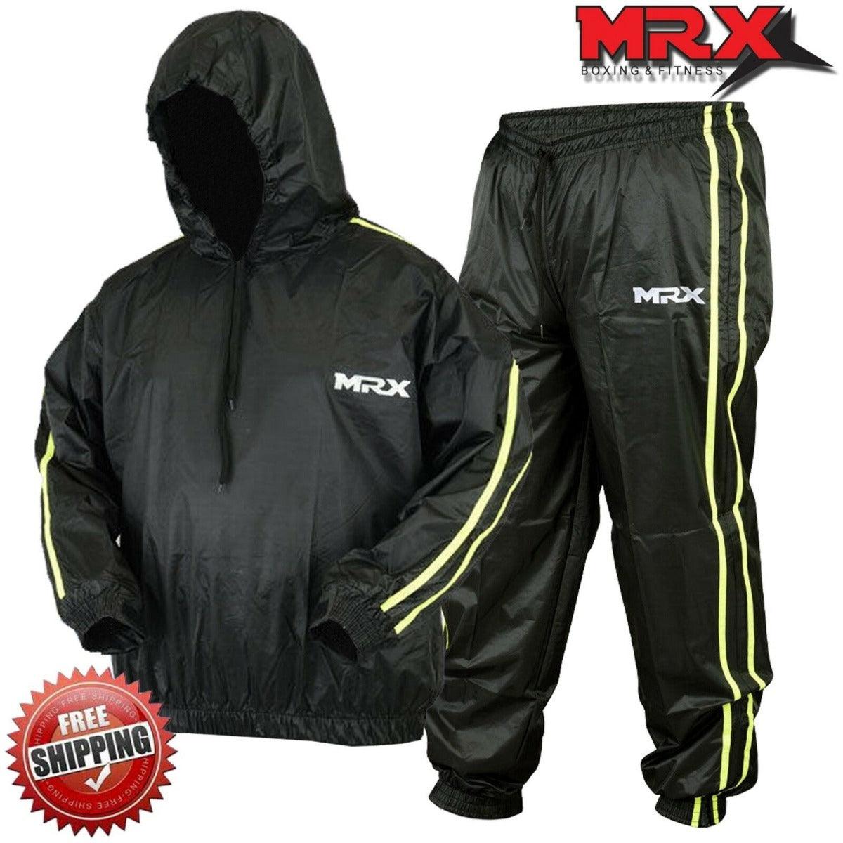 MRX Mens Sauna Sweat Suit Weight Loss Slimming Gym Training Boxing MMA Sauna Suit - Lazy Paper Club