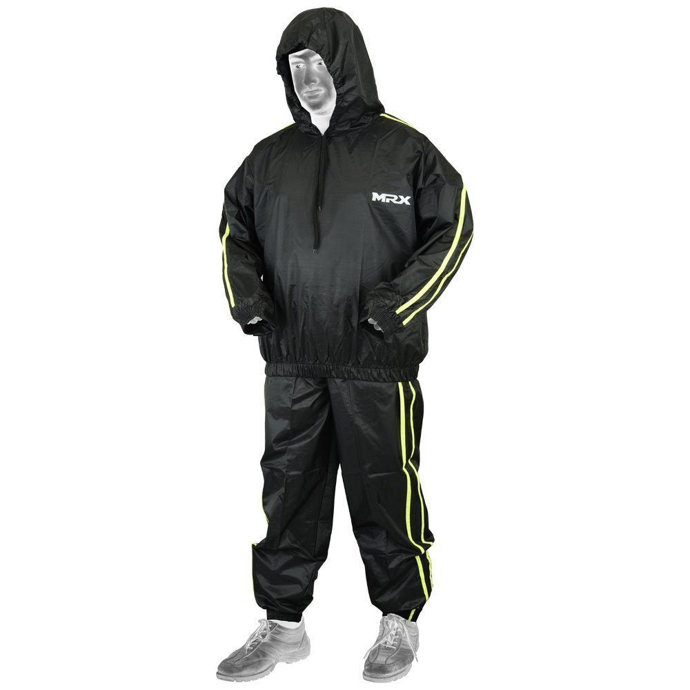 MRX Mens Sauna Sweat Suit Weight Loss Slimming Gym Training Boxing MMA Sauna Suit - Lazy Paper Club