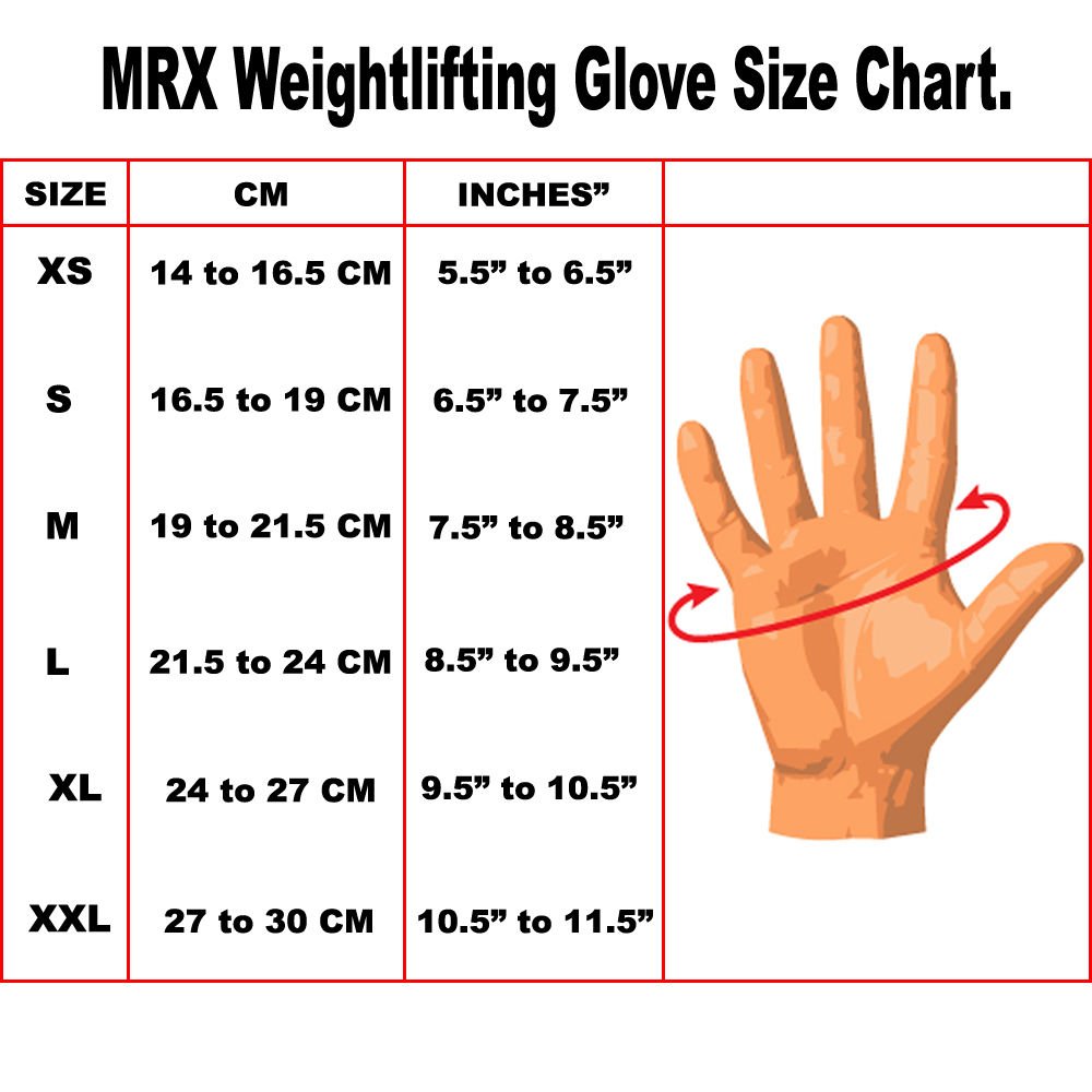 MRX Weight Lifting Gloves Gym Workout Training Bodybuilding Wrist Strap Weight Lifting Gloves - Lazy Paper Club