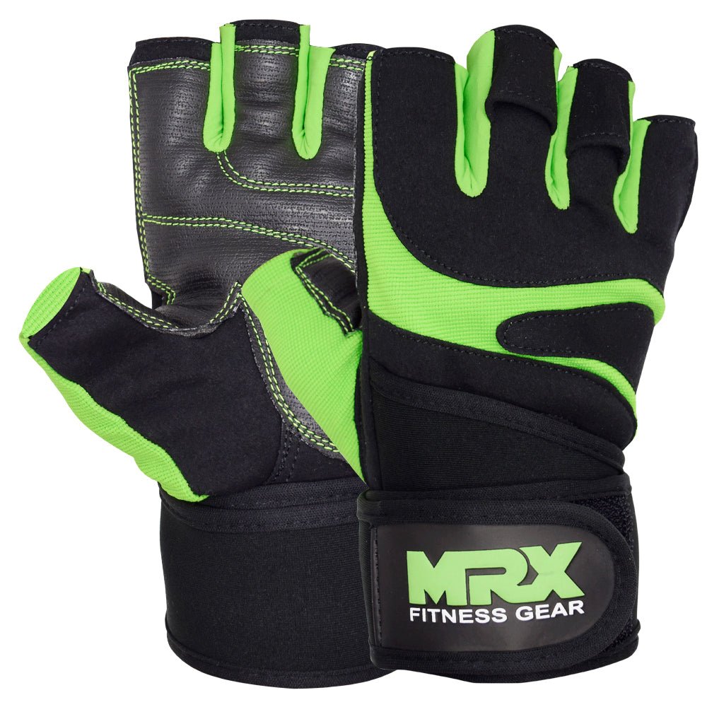 MRX Weight Lifting Gloves Gym Workout Training Bodybuilding Wrist Strap Weight Lifting Gloves - Lazy Paper Club