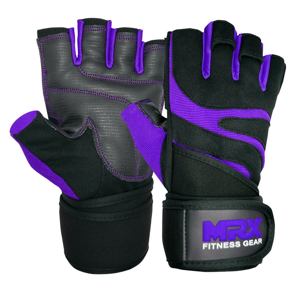 MRX Weight Lifting Gloves Gym Workout Training Bodybuilding Wrist Strap Weight Lifting Gloves - Lazy Paper Club
