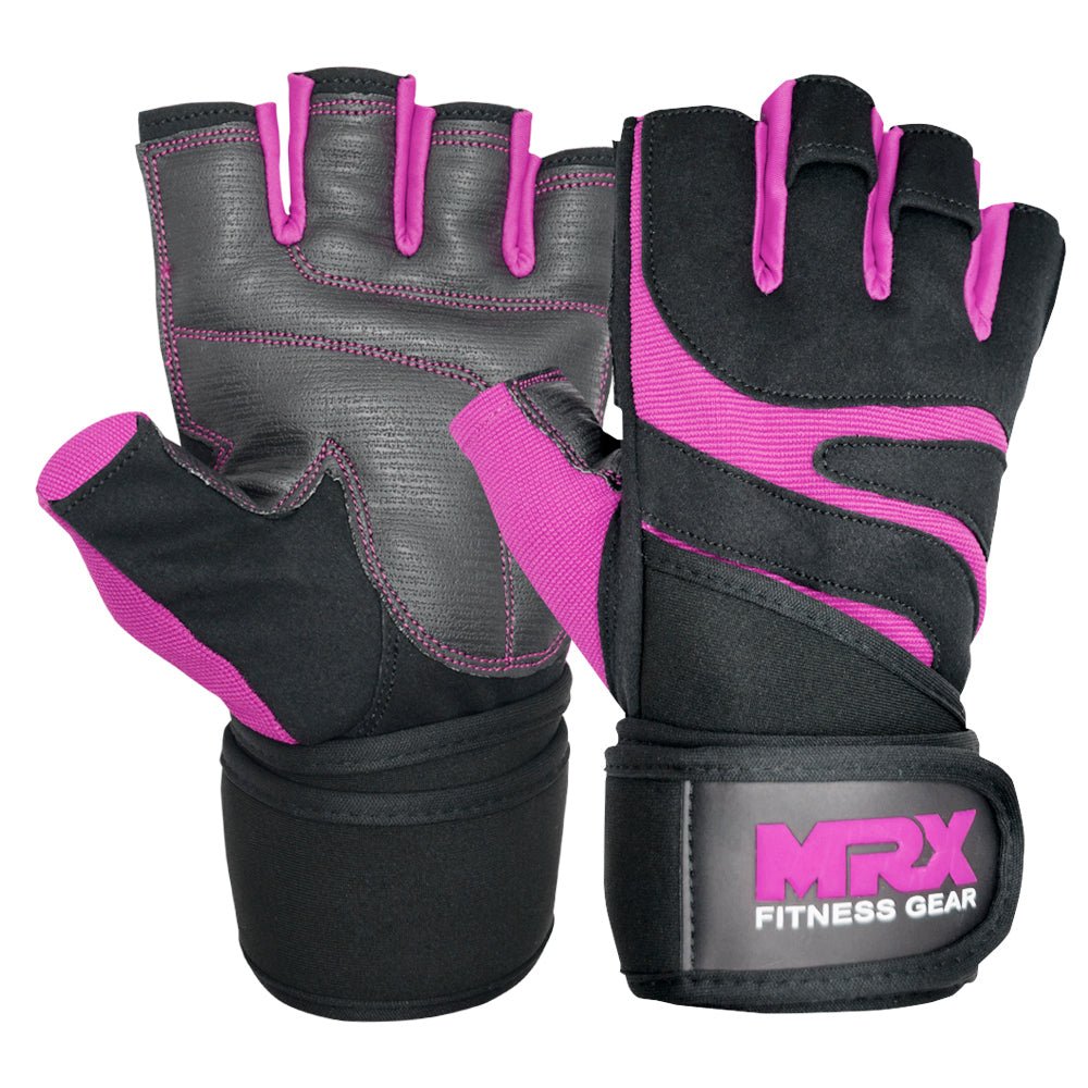MRX Weight Lifting Gloves Gym Workout Training Bodybuilding Wrist Strap Weight Lifting Gloves - Lazy Paper Club