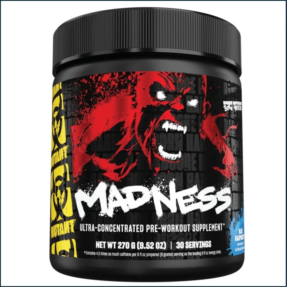 Mutant Madness, 30 Servings Pre-Workout - Lazy Paper Club