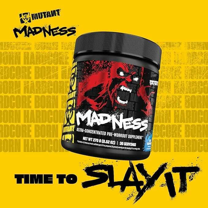 Mutant Madness, 30 Servings Pre-Workout - Lazy Paper Club