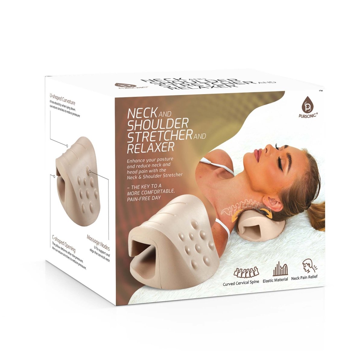 Neck and Shoulder Stretcher and Relaxer - Lazy Paper Club
