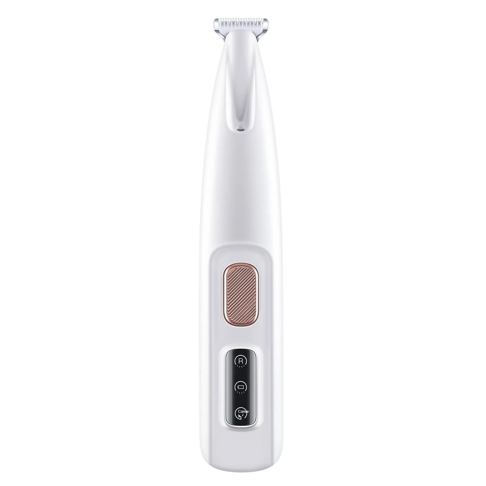 New Dog Paw Trimmer With LED Light Fully Waterproof Pet Hair Trimmer With LED Display Dog Clippers For Grooming 18mm Widen Blade 5 - Lazy Paper Club