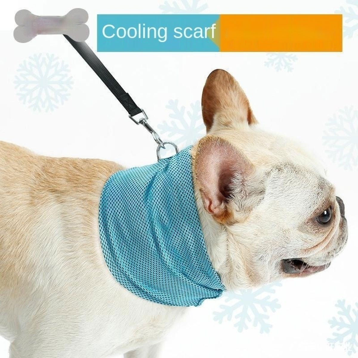 New Instant Cooling Pet Bandana Dog Scarf Summer Cooling Towel Wrap Dog Collar 0 - Lazy Paper Club
