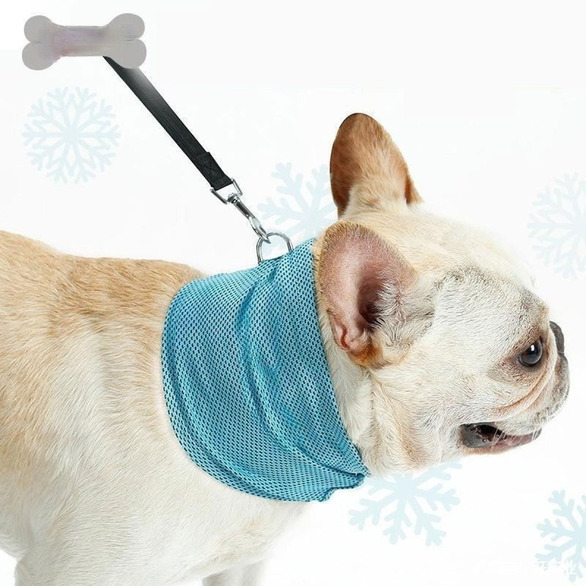 New Instant Cooling Pet Bandana Dog Scarf Summer Cooling Towel Wrap Dog Collar 0 - Lazy Paper Club