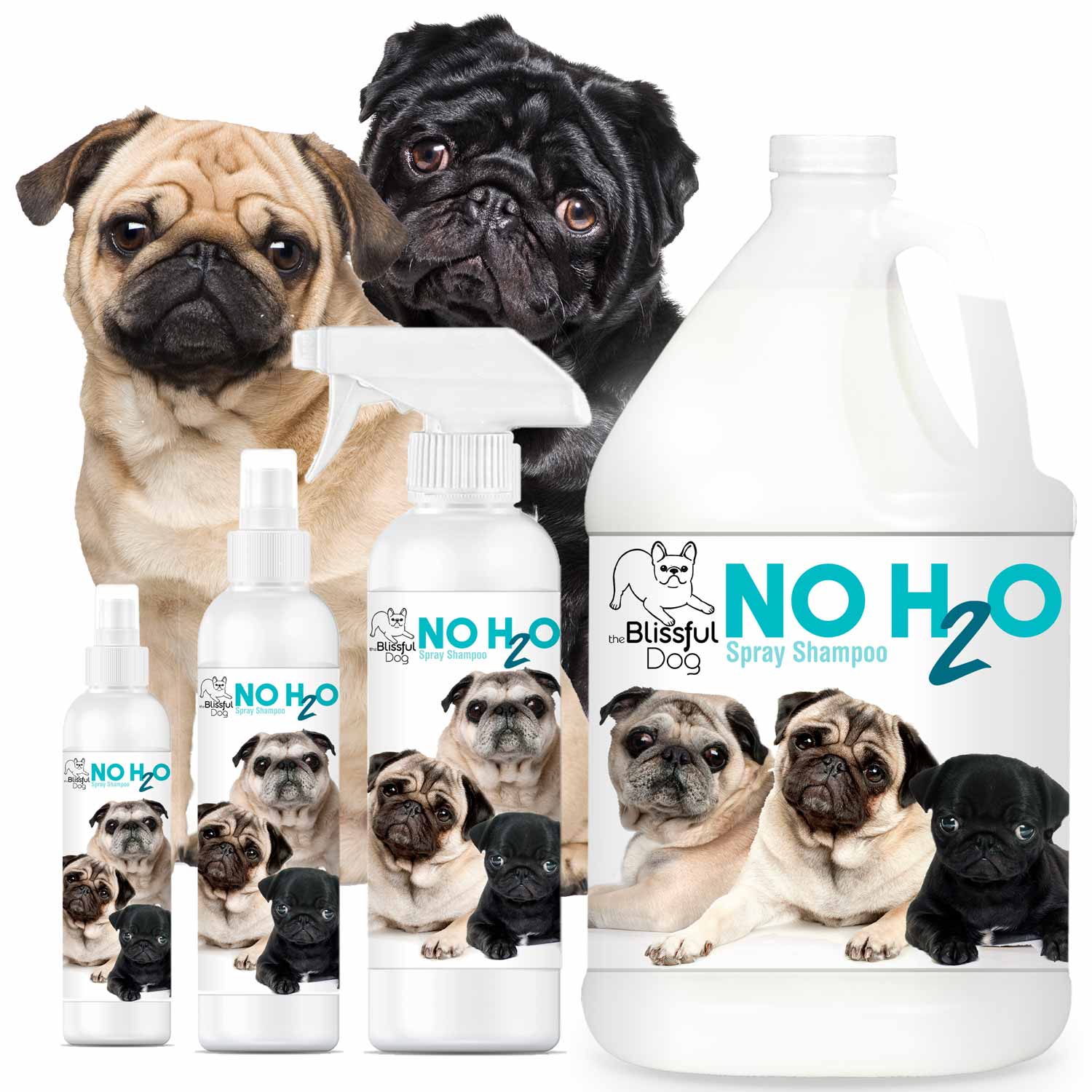 No H20 Spray Pet Shampoo SPRAY SHAMPOO - Lazy Paper Club