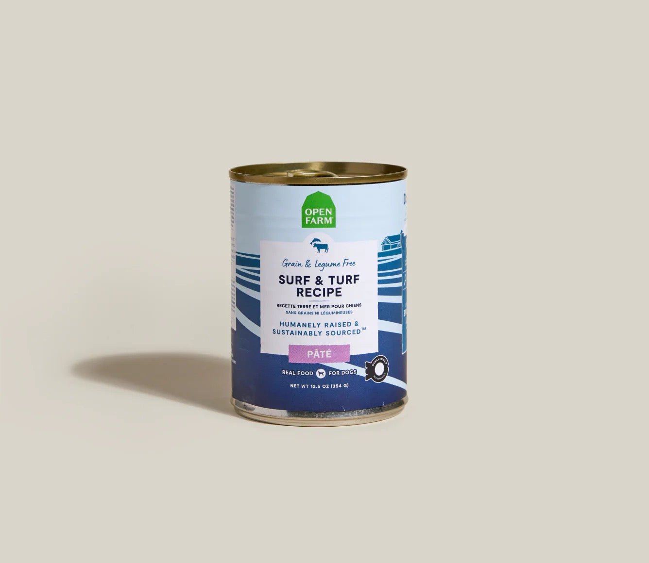 Open Farm Grain Free Surf & Turf Pate Wet Dog Food (12.5oz) Wet Dog Food - Lazy Paper Club