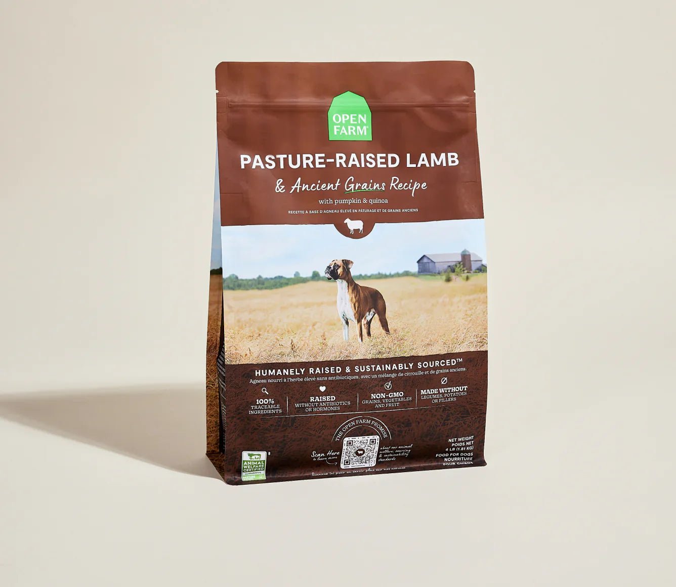 Open Farm Pasture-Raised Lamb & Ancient Grains Dry Dog Food Dry Dog Food - Lazy Paper Club