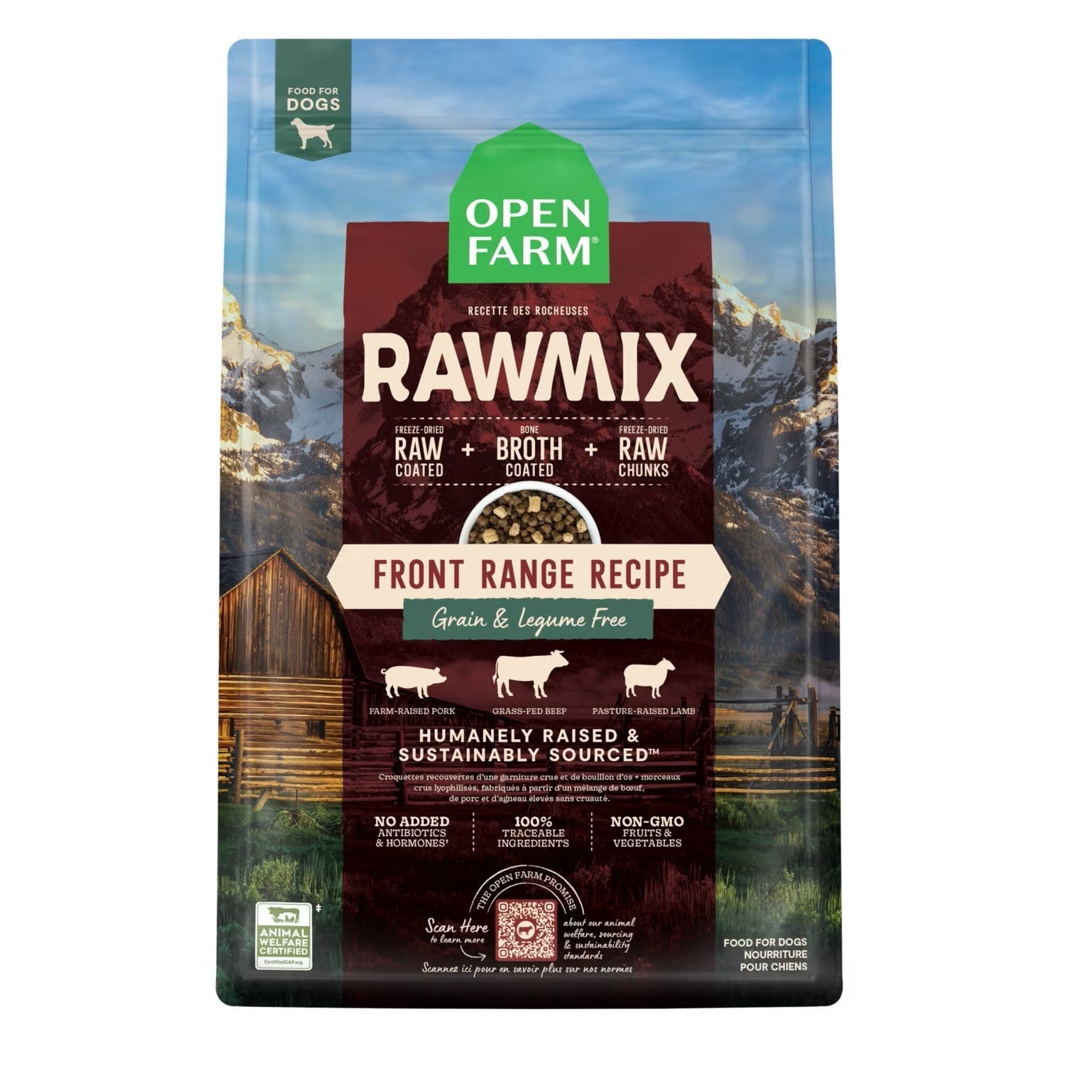 Open Farm RawMix Grain Free Front Range Dry Dog Food Dry Dog Food - Lazy Paper Club