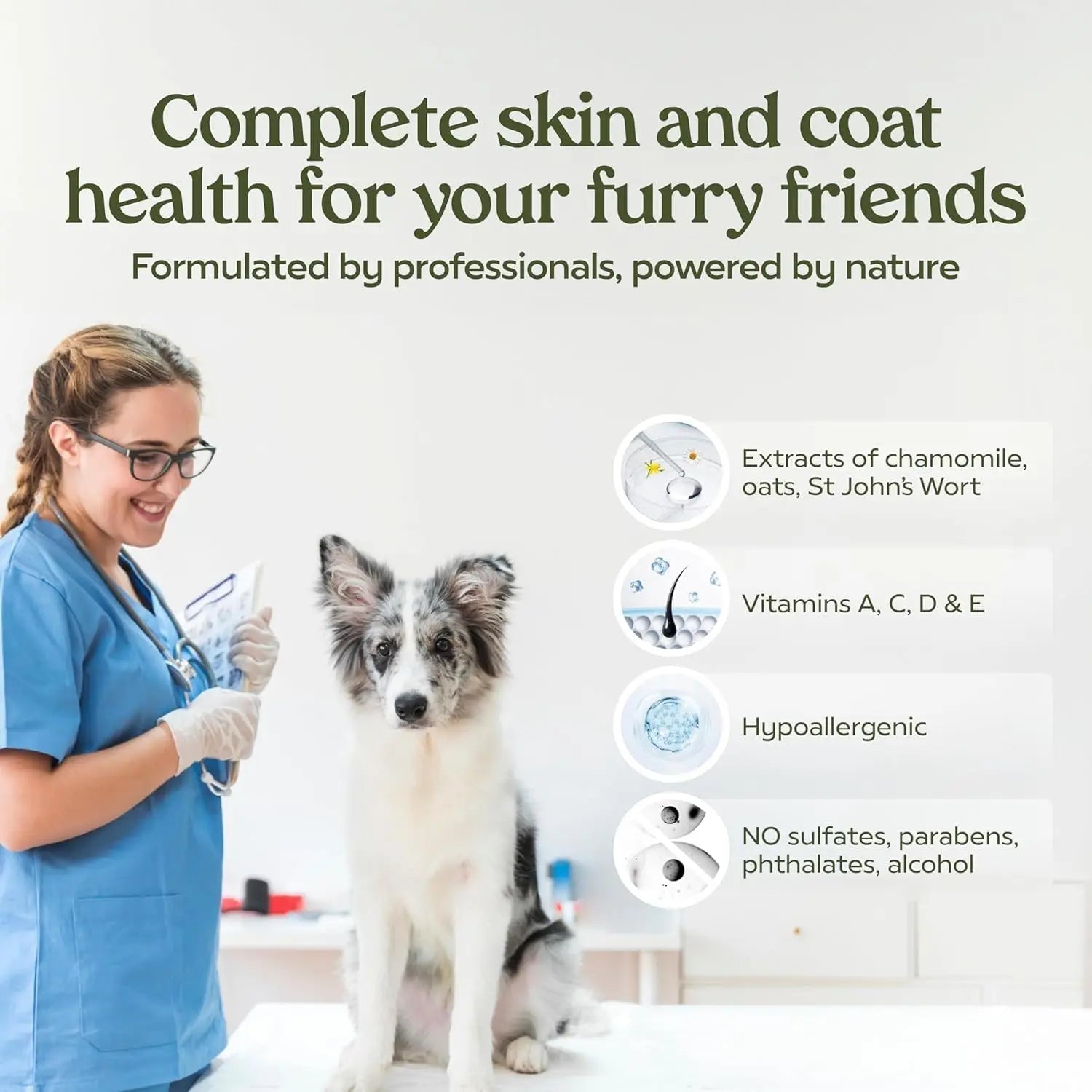 PAWFUME Deshedding Dog Shampoo & Conditioner – Probiotic Detangling Formula - Lazy Paper Club