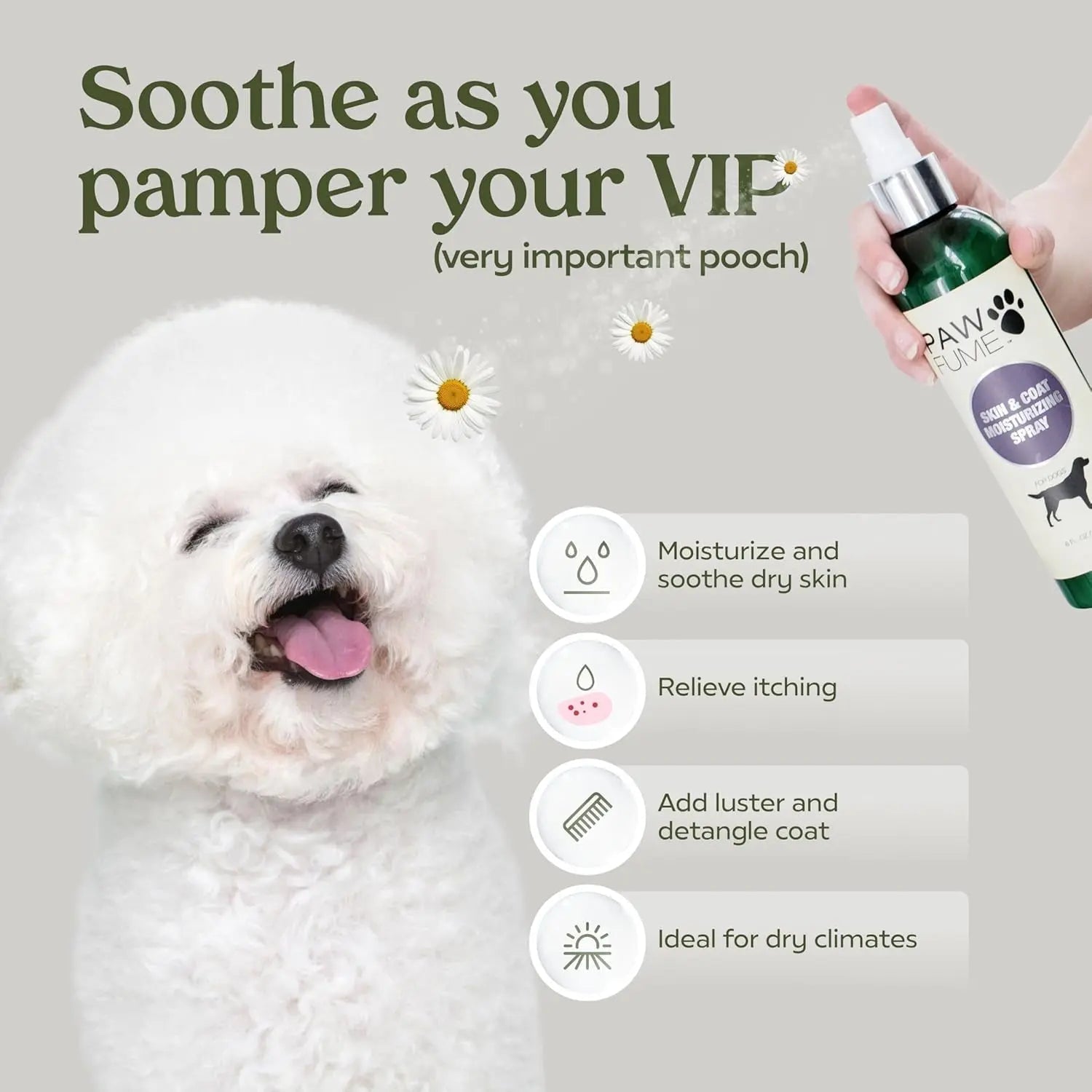 PAWFUME Deshedding Dog Shampoo & Conditioner – Probiotic Detangling Formula - Lazy Paper Club