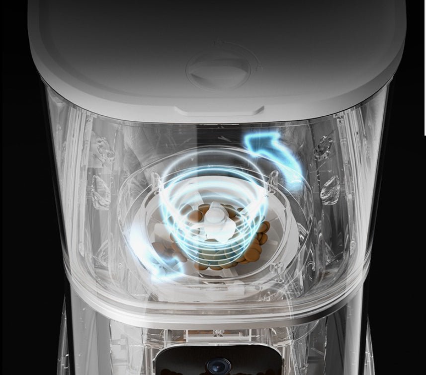 Pet Automatic Feeder Large Capacity Smart Voice Recorder APP Control Timer Feeding Cat Dog Food Dispenser With WiFi Pet Bo 0 - Lazy Paper Club