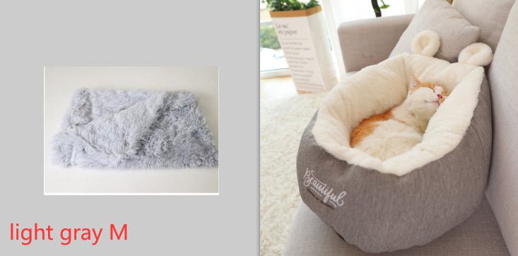 Pet Dog Bed Warming Soft Sleeping Bag Cushion Puppy Kennel 0 - Lazy Paper Club