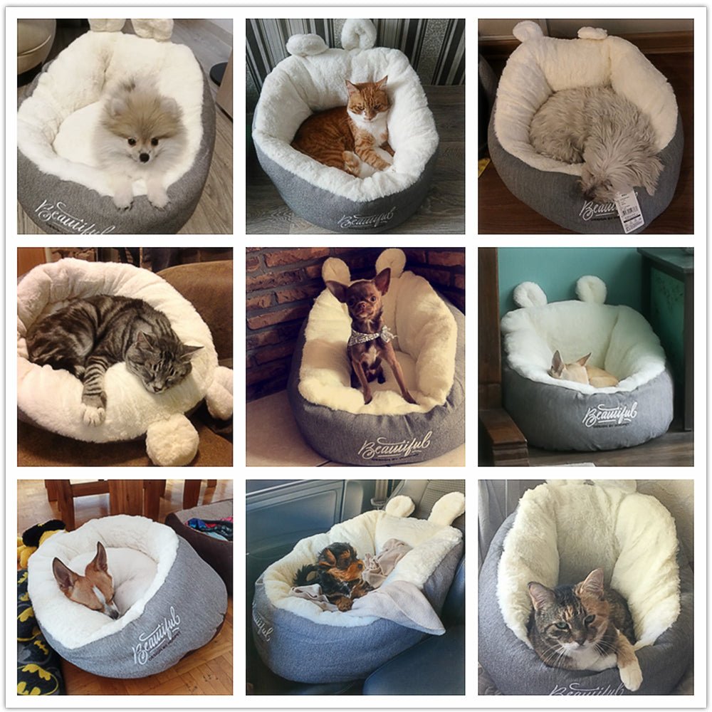 Pet Dog Bed Warming Soft Sleeping Bag Cushion Puppy Kennel 0 - Lazy Paper Club