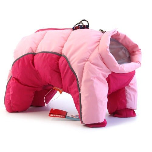 Pet Dog Clothes Winter Clothes Thickened Warm Down Jacket Teddy Dog Quadruped Winter Coat - Lazy Paper Club