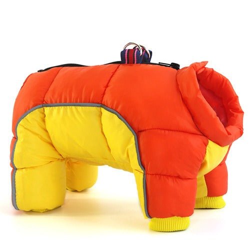Pet Dog Clothes Winter Clothes Thickened Warm Down Jacket Teddy Dog Quadruped Winter Coat - Lazy Paper Club