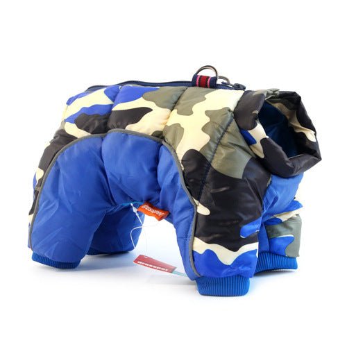 Pet Dog Winter Clothes Thick Warm Down Jacket Teddy Cotton Coat 0 - Lazy Paper Club