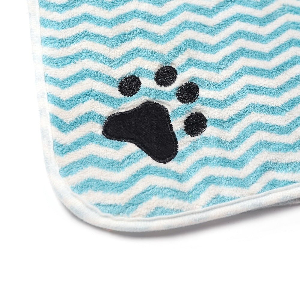 Pet Dogs And Cats Microfiber Bathrobe Towel 0 - Lazy Paper Club