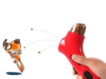 Pet Food Catapult Feeder Funny Dog Toy 0 - Lazy Paper Club