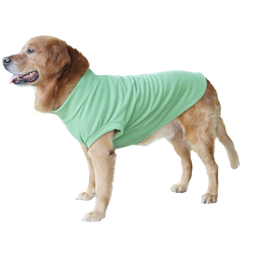 Pet Labrador Golden Retriever Dog Clothes Large Breed Winter Warm Pet Clothes European and American Cross-border Wholesale - Lazy Paper Club