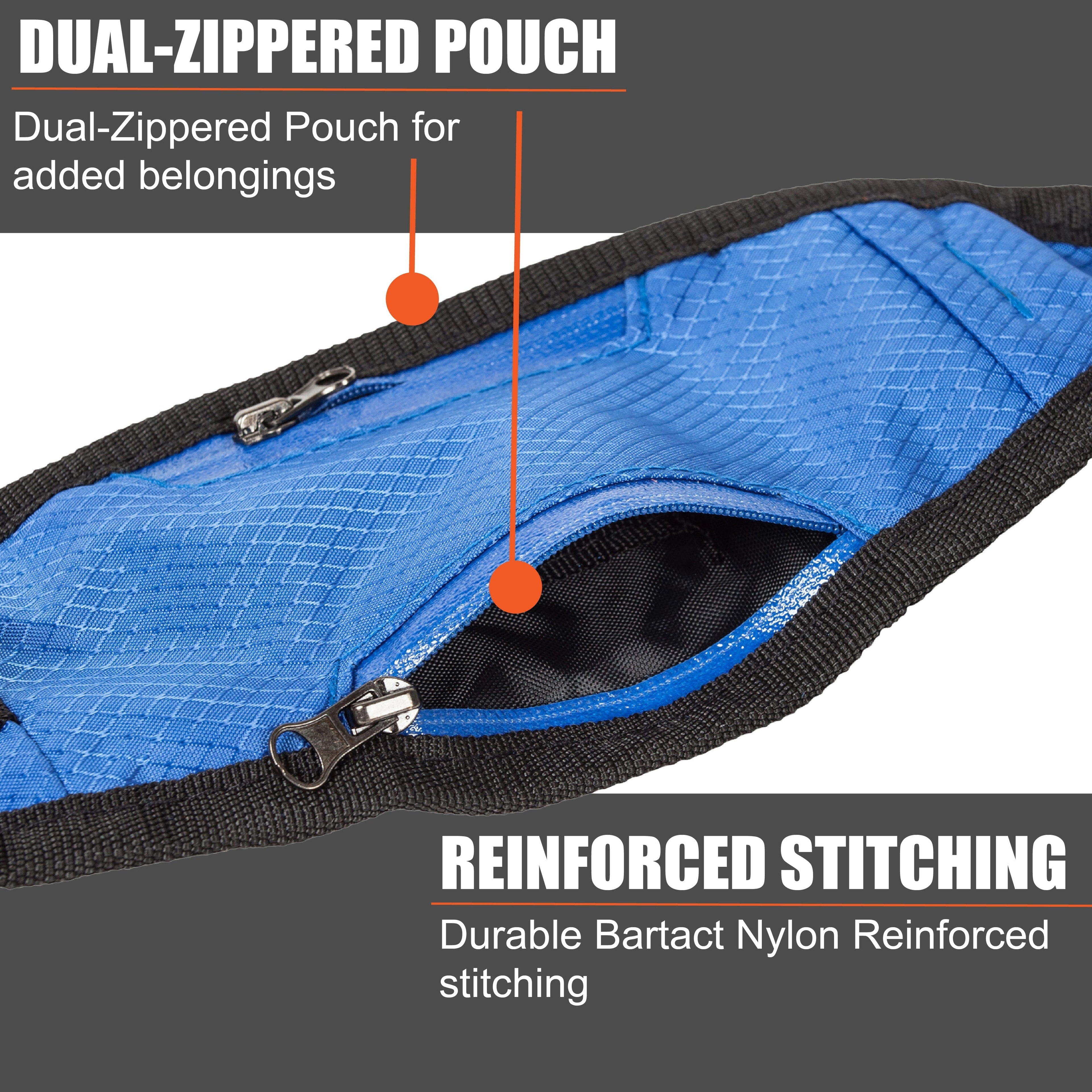 Pet Life ® 'Echelon' Hands Free and Convertible 2-In-1 Training Pet Dog Leash and Pet Belt Trainer Collars, Harnesses and Leashes - Lazy Paper Club