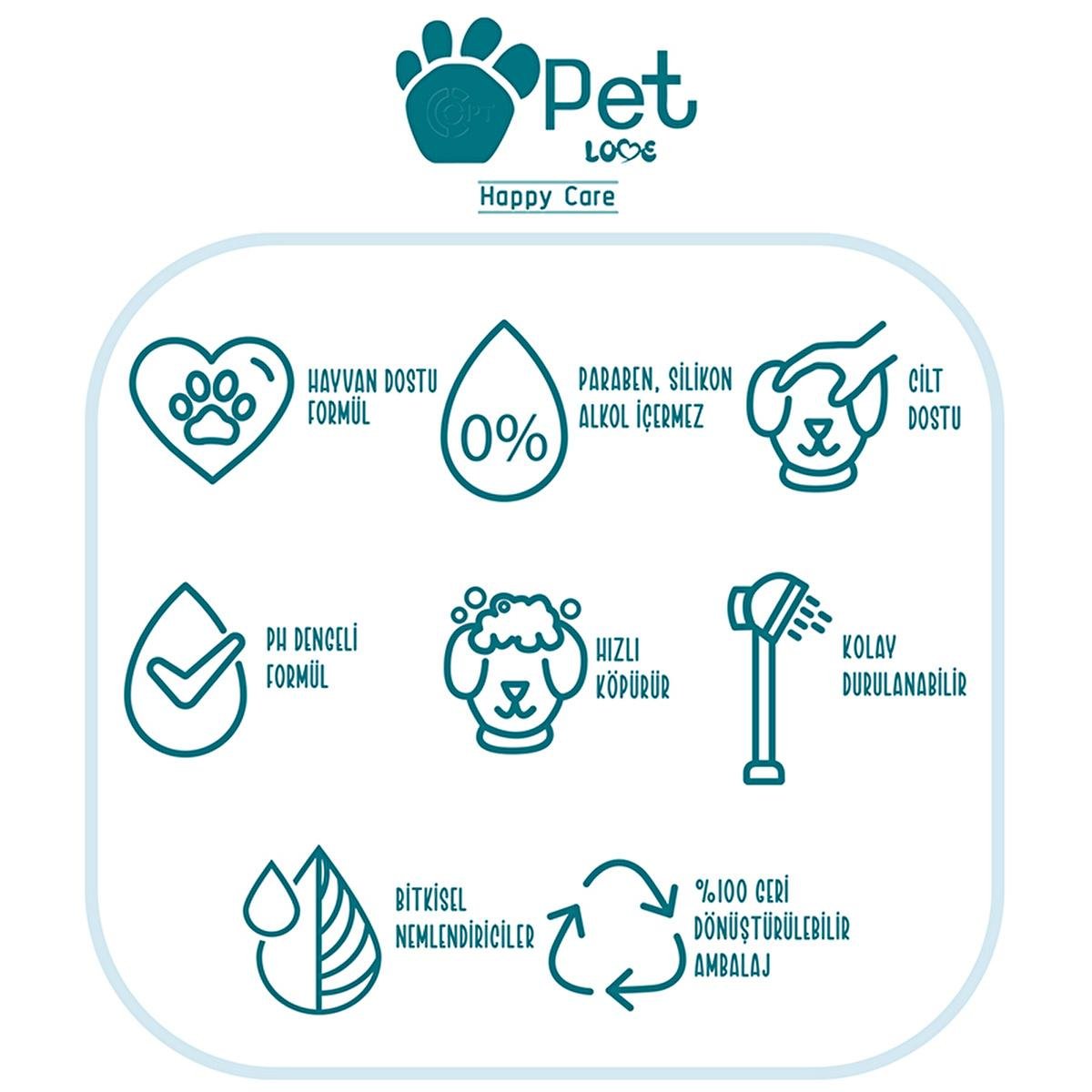 Pet Love Argan Oil Shampoo for Cats and Dogs - Natural, Gentle, and Effective Pet Care Shampoo - Lazy Paper Club