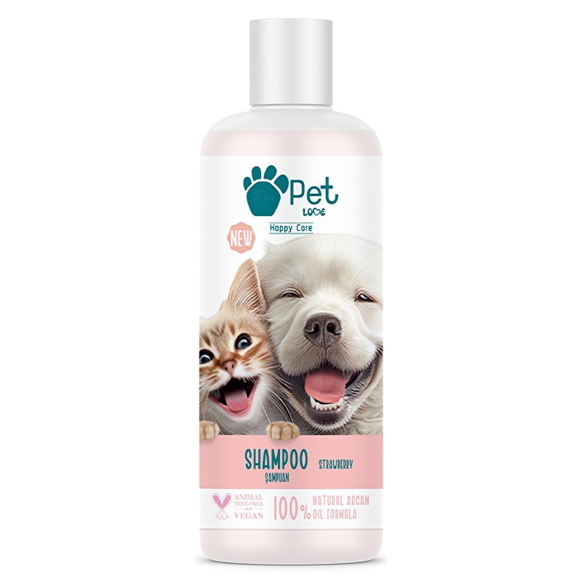 Pet Love Argan Oil Shampoo for Cats and Dogs - Natural, Gentle, and Effective Pet Care Shampoo - Lazy Paper Club