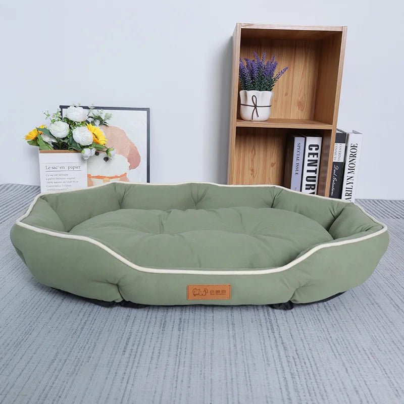 Pet Sofa Bed – Large Dog & Cat Sleeping House | Winter Warm Cushion Mat for Big Pets - Lazy Paper Club