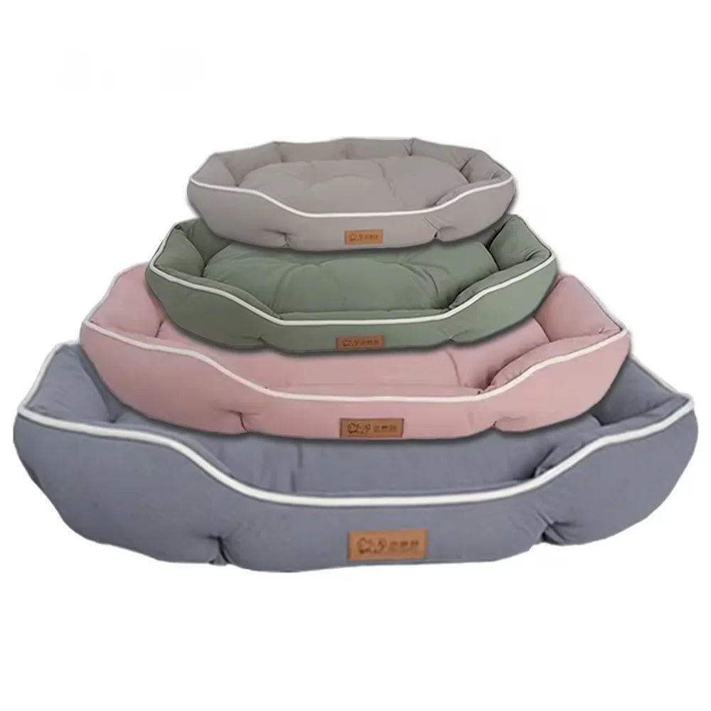 Pet Sofa Bed – Large Dog & Cat Sleeping House | Winter Warm Cushion Mat for Big Pets - Lazy Paper Club