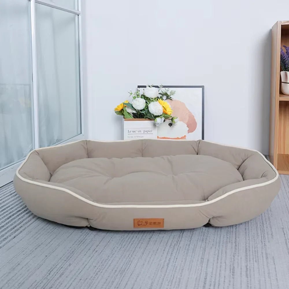 Pet Sofa Bed – Large Dog & Cat Sleeping House | Winter Warm Cushion Mat for Big Pets - Lazy Paper Club