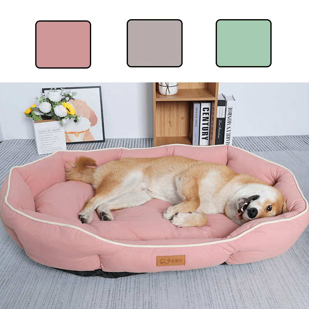 Pet Sofa Bed – Large Dog & Cat Sleeping House | Winter Warm Cushion Mat for Big Pets - Lazy Paper Club