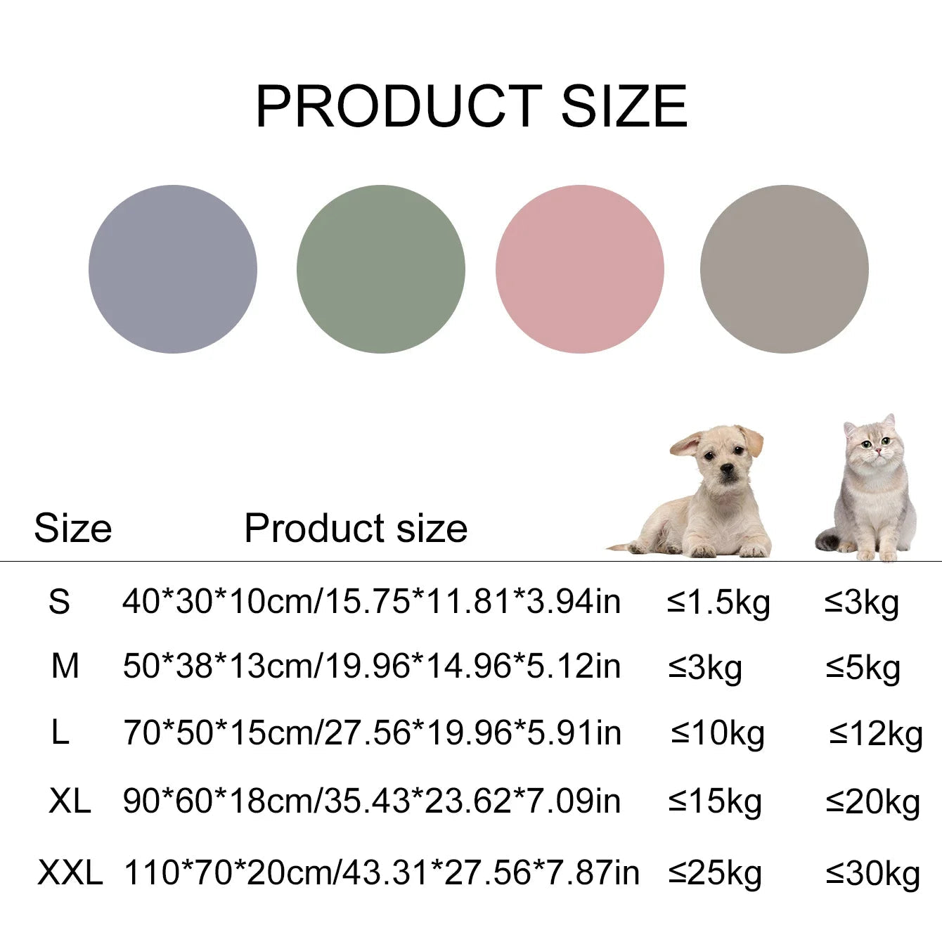 Pet Sofa Bed – Large Dog & Cat Sleeping House | Winter Warm Cushion Mat for Big Pets - Lazy Paper Club