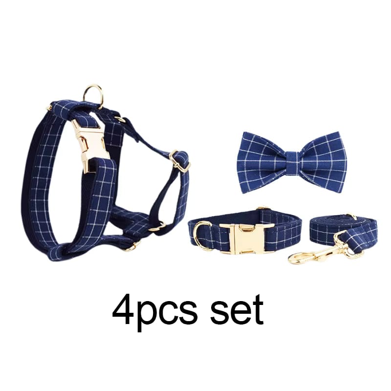 Plaid Dark Blue Set - Lazy Paper Club