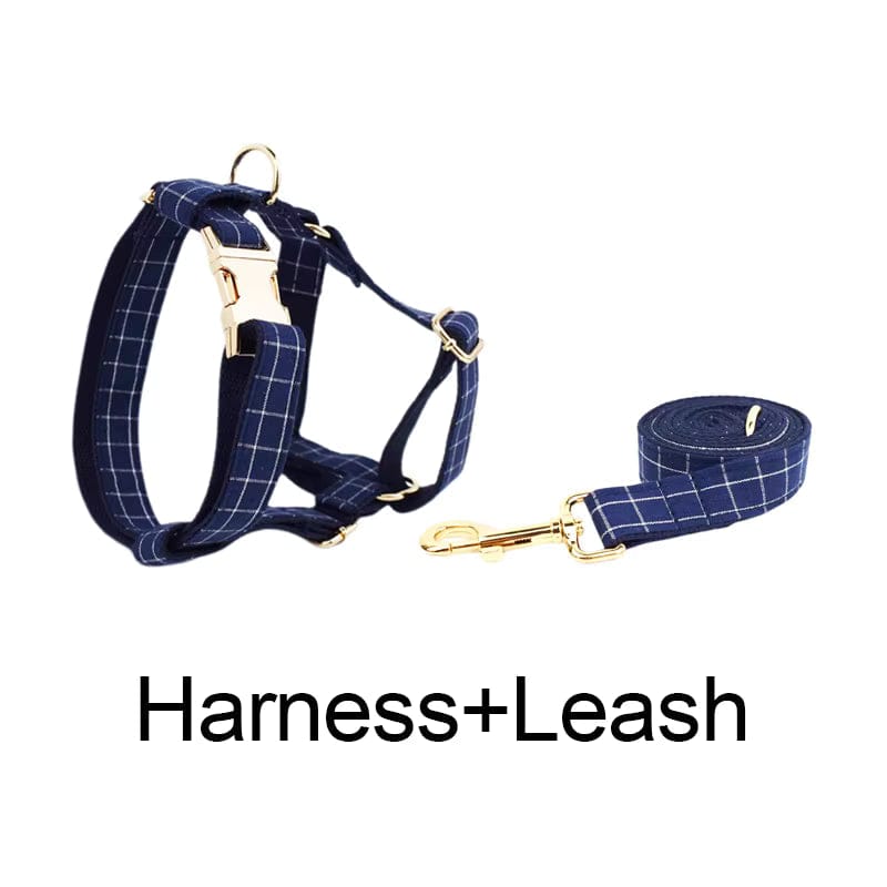 Plaid Dark Blue Set - Lazy Paper Club