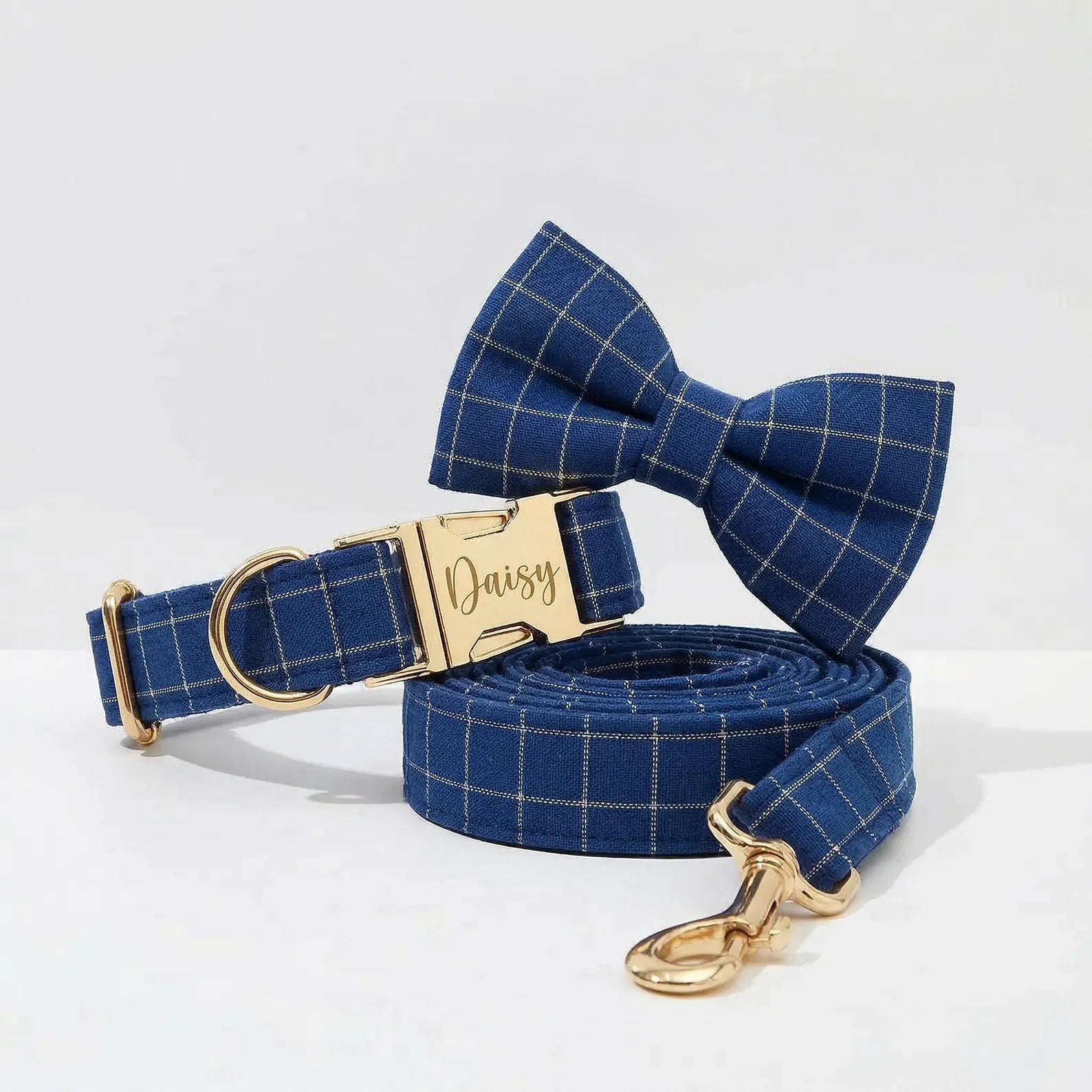 Plaid Dark Blue Set - Lazy Paper Club
