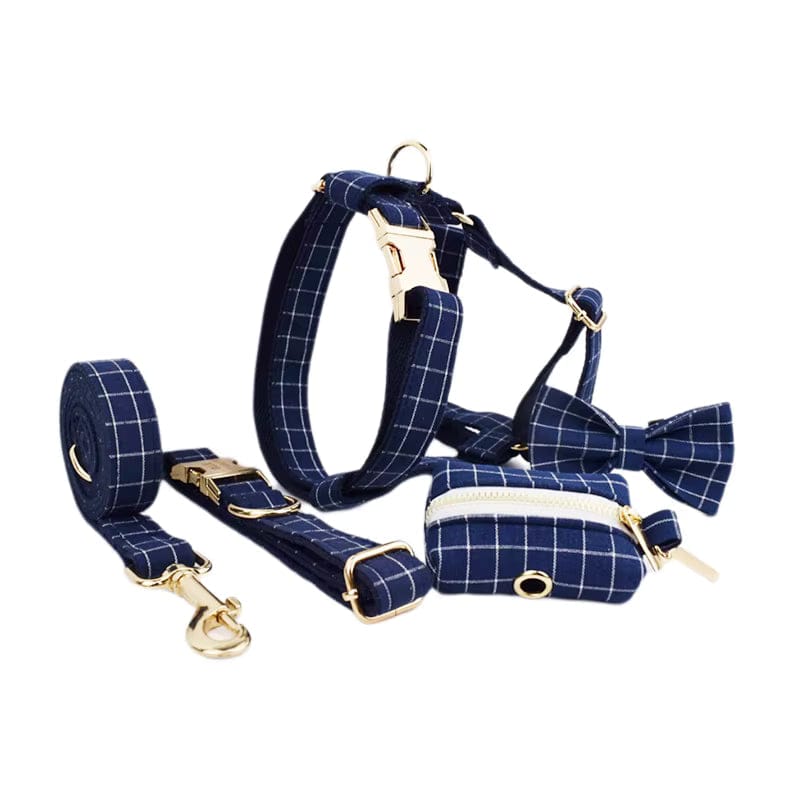 Plaid Dark Blue Set - Lazy Paper Club