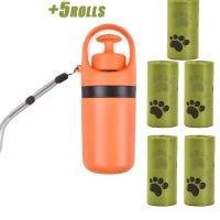 Portable Lightweight Dog Pooper Scooper With Built-in Poop Bag Dispenser Eight-claw Shovel For Pet Toilet Picker Pet Products 0 - Lazy Paper Club