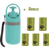 Portable Lightweight Dog Pooper Scooper With Built-in Poop Bag Dispenser Eight-claw Shovel For Pet Toilet Picker Pet Products 0 - Lazy Paper Club