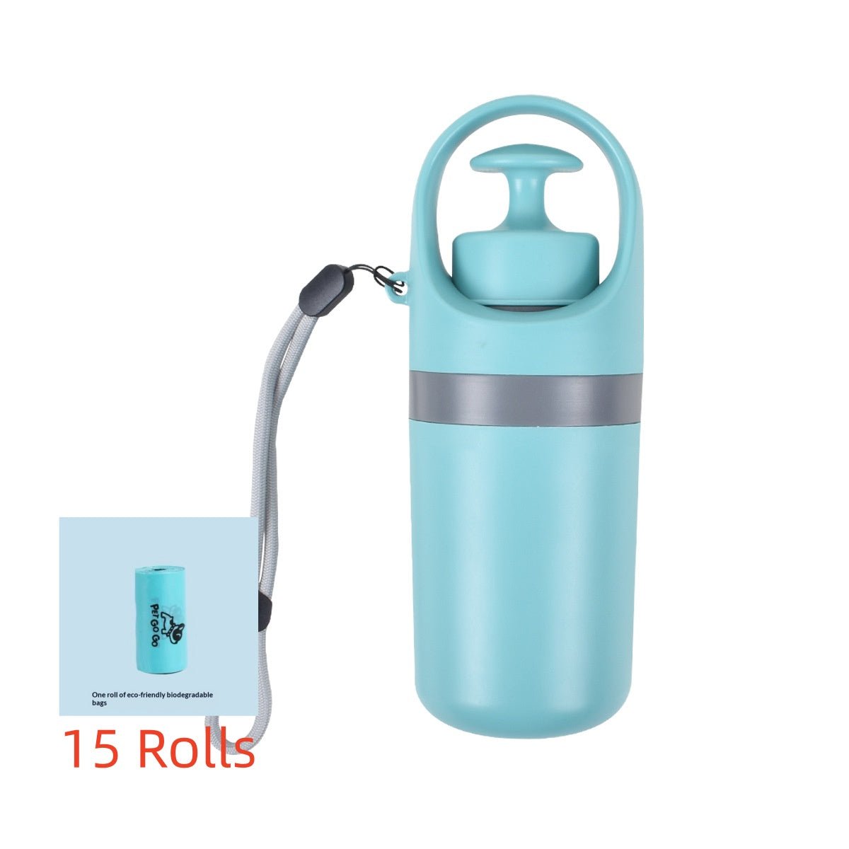 Portable Lightweight Dog Pooper Scooper With Built-in Poop Bag Dispenser Eight-claw Shovel For Pet Toilet Picker Pet Products 0 - Lazy Paper Club