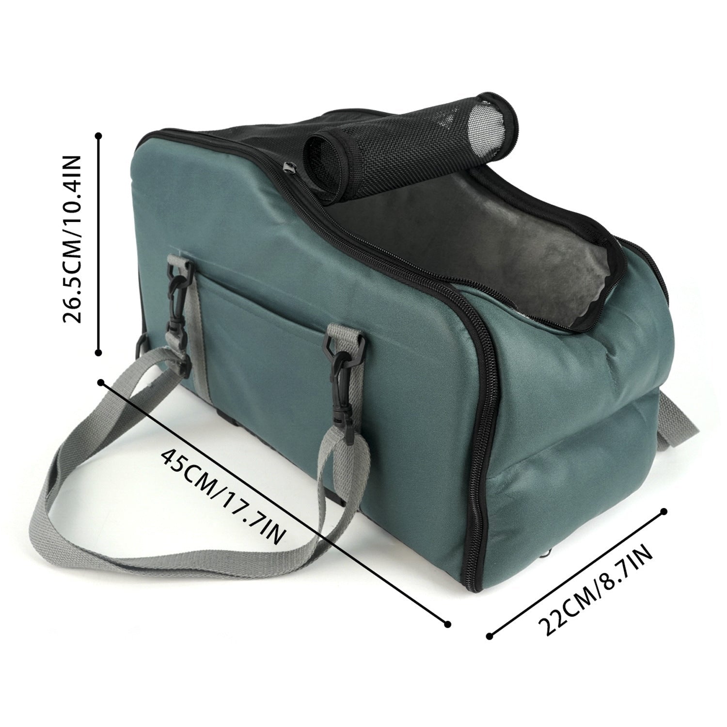 Portable pet bed for outings car travel - #Lazy Paper Club#
