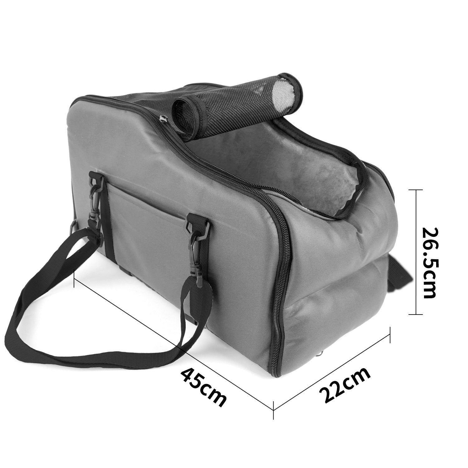 Portable pet bed for outings car travel - #Lazy Paper Club#